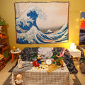 Wholesale Super Soft Bright Color Digital Printed Tapestry Wall Hanging Custom Blanket