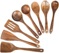Biodegradable Natural Teak Kitchen Product Wooden Utensils Spatulas Set MegaBDM