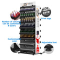 Super September Nail Polish Rack Wall MountedLipstick Essential Oil Bottle Holder OrganizerNail Paint Display Stand