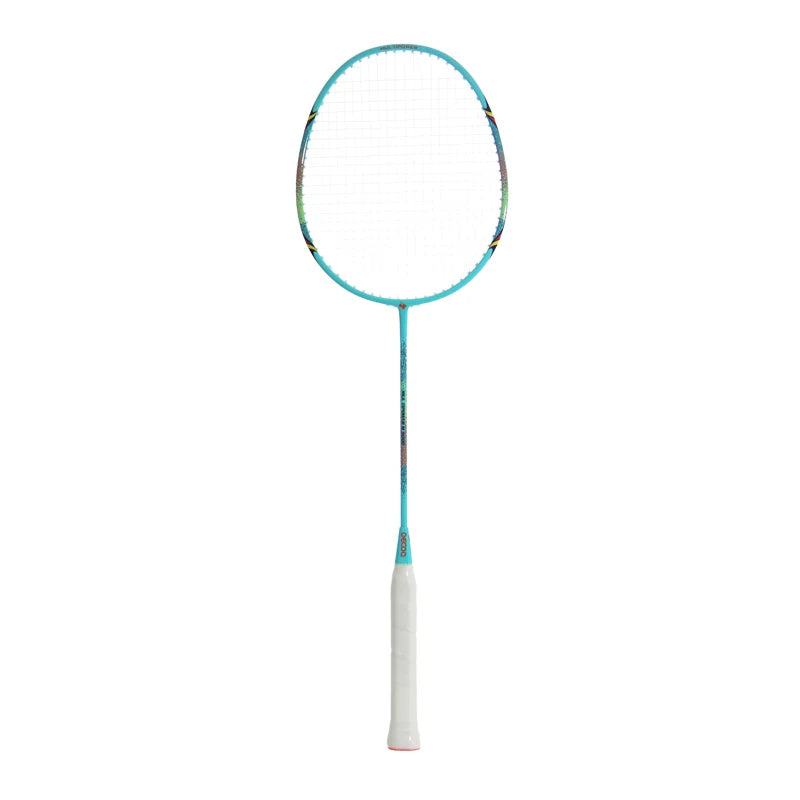 Customized Full Carbon Fiber Badminton Racquet Hard/Soft PU Grip Graphite Shaft Light Design for Outdoor Sports