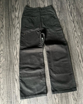 OEM New Fashion Men Trousers Straight Pants Custom Full Over Laser Print Logo Jean Designers Jeans for Men