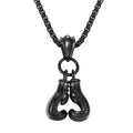 Personalized Sporty Boxing Pendant Men's Necklace Stainless Steel Jewelry Sport Necklace for Man