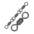 High Quality Three Joint Rolling Swivels Fishing Tackle Tools Accessories Carp Fishing Rolling Swivel