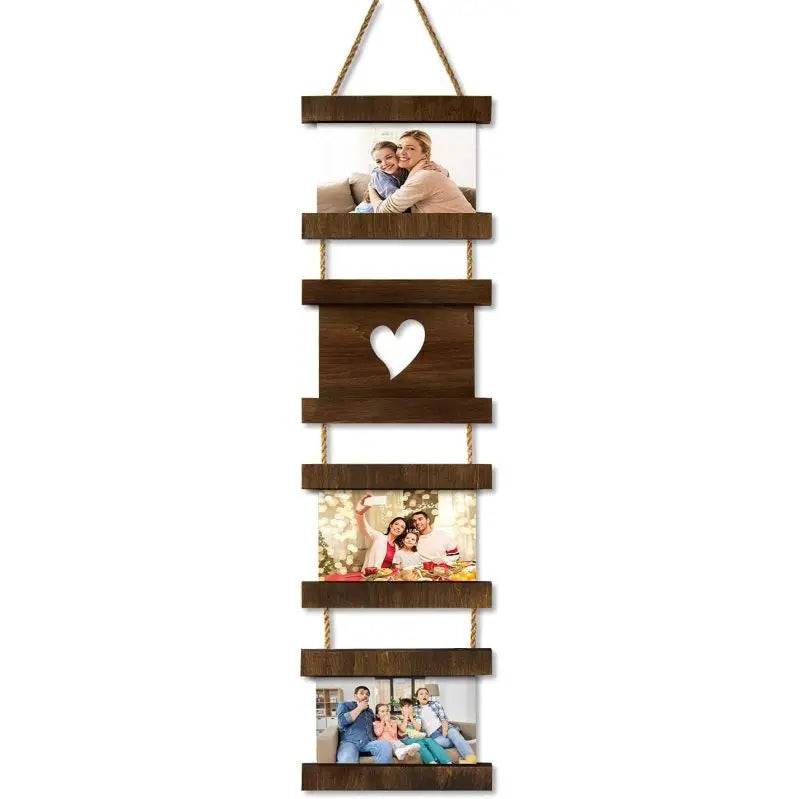 2021 Factory Hot Selling Creative Photo Frames for Family Gifts Graduation MOM DAD Shape Wooden Sublimation Blanks Photo Frame
