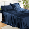 Ultra Silk Smooth Bamboo Bed Sheet Bedding Set Like Mulberry Silk Sheet Set Bamboo Bed Sheet