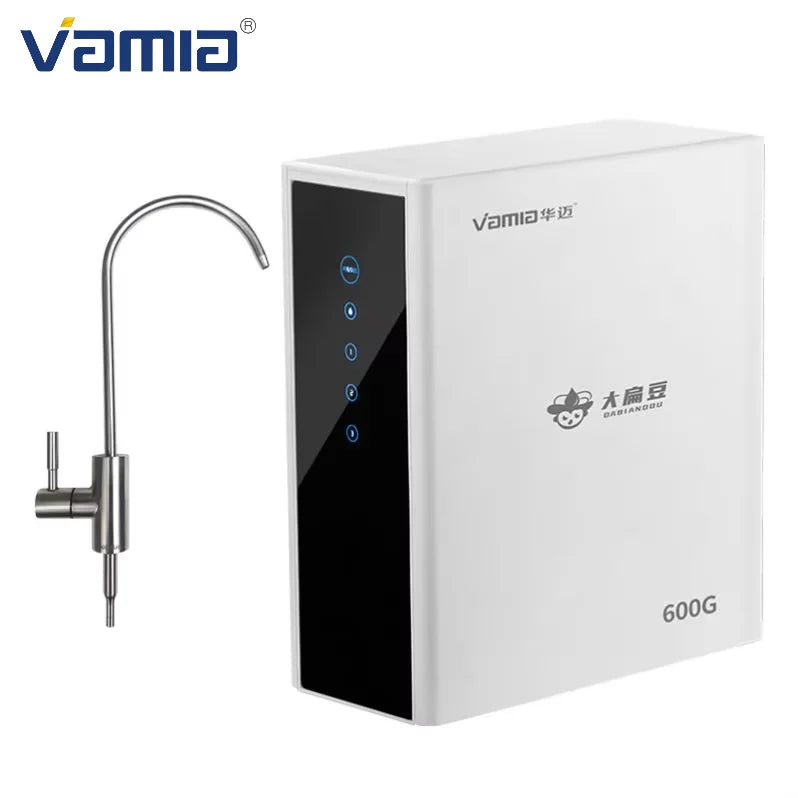 Vamia UV Water Purifier Wholesale Price Home Use Tankless Design Electric Household Hotels Oem Water Purification Systems