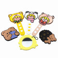 Custom Portable Mini Soft PVC Silicone Vanity Makeup Mirror Promotional Portable Small Makeup Mirror