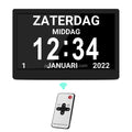 Shenzhen Factory Digital Desk Clocks 7" to 15" Alzheimer Dementia Calendar with Medication Reminders for Daily Use