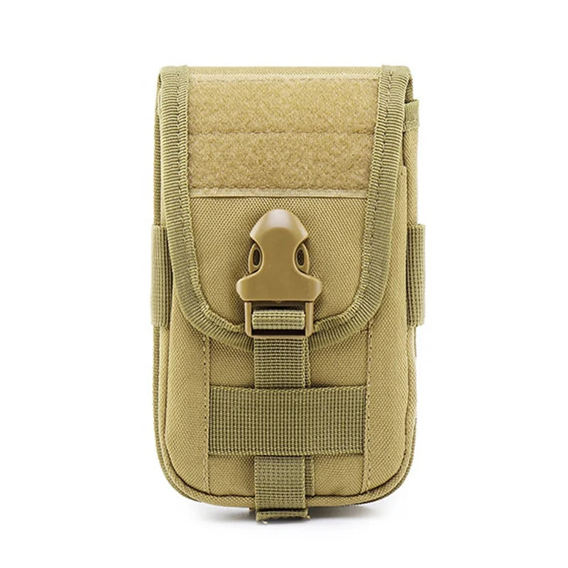 Smartphone Holster Bag EDC Utility Cellphone Lock Card Holder Organizer Fit for Waist Belt Case Tactical Waist Phone Bag