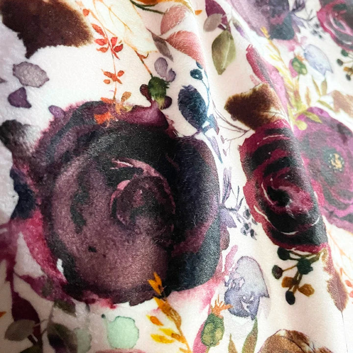 Top Sale No MOQ Breathable Soft Poly Fleece Accept Custom Print Minky Stretch Fabric for Blanket