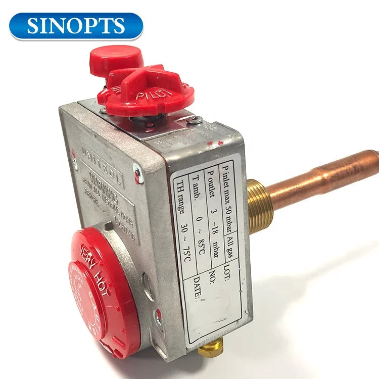 Sinopts 30-75 Degrees Thermostatic Gas Control Valve for Pakistan Market