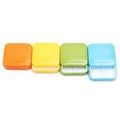 Cheap Price First Aid Travel or Daily Square Pill Case for Pill Packing