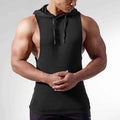 Summer Hot Sales Low OEM MOQ  170 Grams 100% Cotton Tank Top Men Hoodie Men Vest