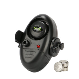 Booms Fishing E02 Bite Alarm Fishing Signalizator Carp Fish Indicator with LED / Sounds Battery Include Fishing Bite Alarm
