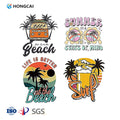Hongcai DTF Thermal Transfer PET Film & Paper Fall Design Washable Textile Iron-on Decals for Clothing Vinyl Plastisol Transfers