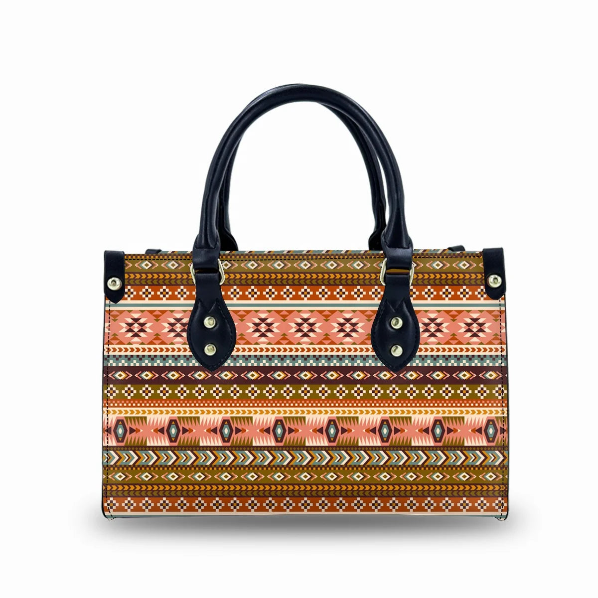 Designer Boho Large Capacity Fashionable Women Leather Handbags Tote Bag Custom Printed Waterproof Tote Bag