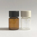 5ml 5g Empty Cosmetic Brush Bottle with Screw Cap White Black Bakelite Glue Paint Cream Bottle Sample Featuring Flat Spatula