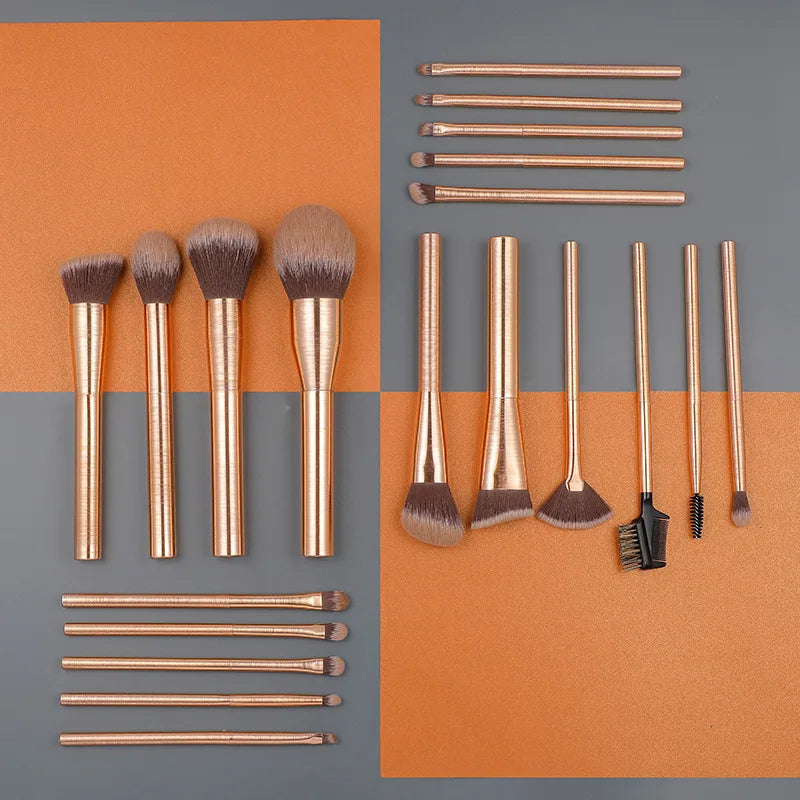 20PCS Beauty Make up Brush Tool Cosmetic Powder Foundation Eyebrow Eyelash Brush Brochas De Maquillaje Makeup Brush Set