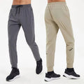 Quick Dry Elastic Drawstring Zipper Good Quality Stretch Pants Side Pocket Casual Sports Fitness Gym Workout Men's Jogging Wear