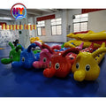 Interactive Team Building Outdoor Sport Games Inflatable Dragon Boat Race Game Inflatable Caterpillar Toy