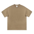 2022 Wholesale Plain T-shirt Oversize T-shirt 250gsm Cotton Heavyweight T-shirt