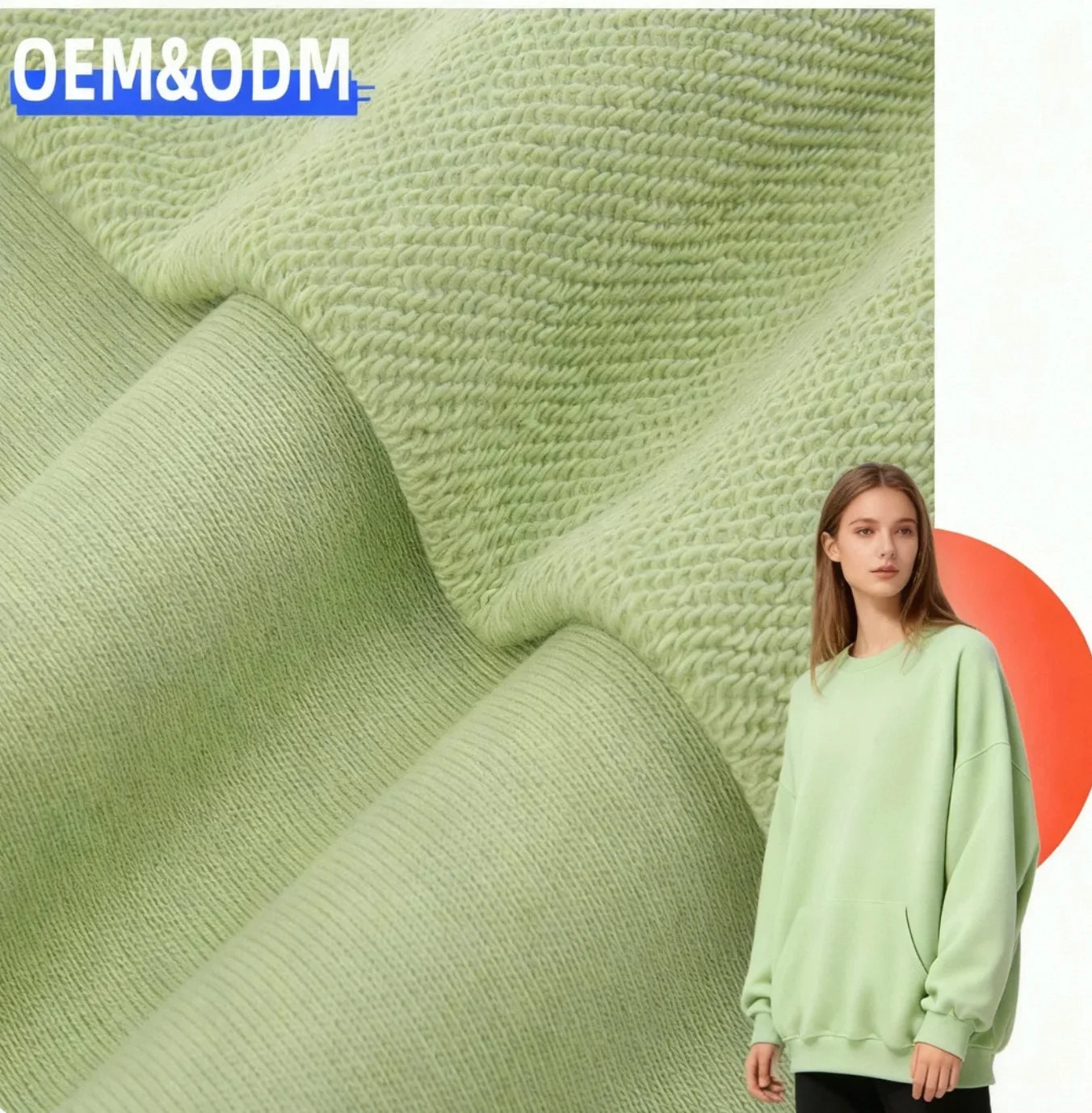 Autumn Hoodies Cloth 80%Cotton 20%Polyester 360 GSM Heavy Weight Breathable French Ferry Fabric