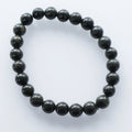 Natural Stone Bracelet for Women and Men Russian Serpentine Agate Gemstone Beads Trendy Ball Shape for Anniversaries