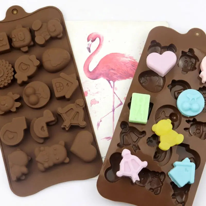 374 STOCK Silicone Soap Mold Trays  with 15 Even the love Bear Gift Silicone Chocolate Mold Silicone Cake Mold