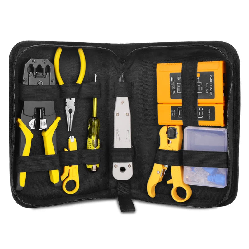 Customizable Manual Wire Clamp Screwdriver and Wire Stripper Tool Set Cable Tester Spring Clamp Crimping Pliers OEM Supported