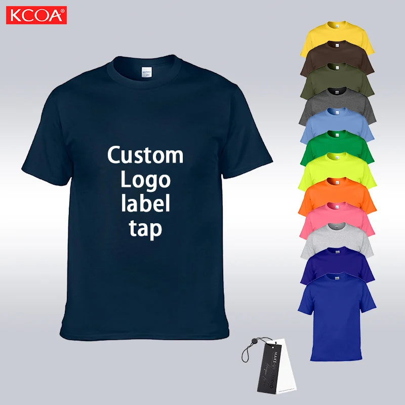 180 Gsm T-Shirt Pour Les Hommes Printing Embroidery Custom 100% Cotton Men Blank Men T Shirt