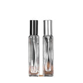 New Design 15ml Rectangular Bayonet Press Perfume Bottle Clear Glass Bottle