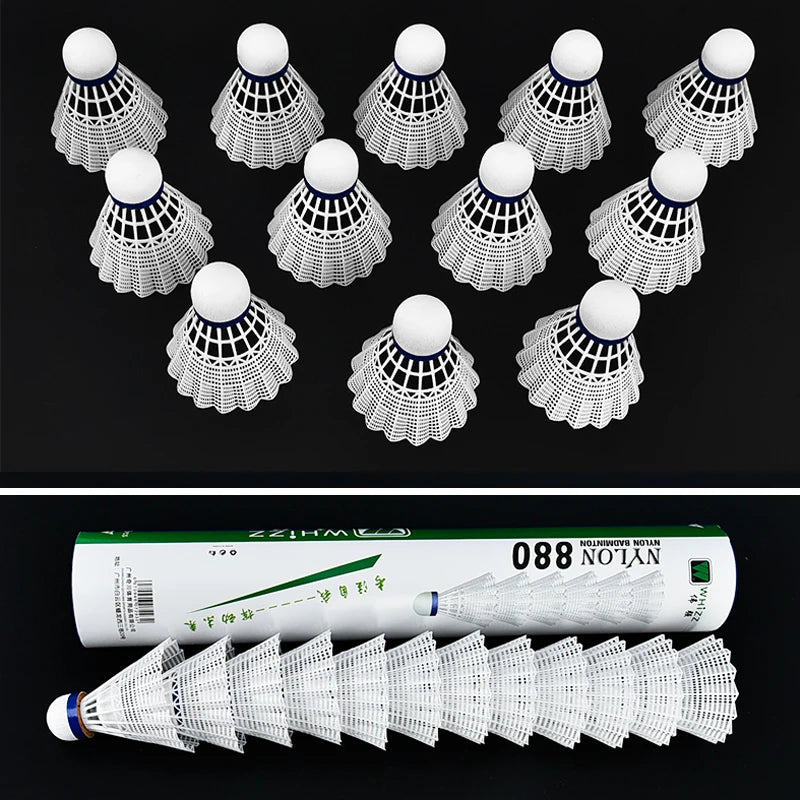 Badminton Shuttlecock OEM Shuttle Customized logo Nylon Material Badminton Shuttlecock China