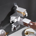 New Creative Wall Hanging Clamshell Rotatable Seasoning Box Simple Kitchen Salt Msg Storage Box Seasoning Bottle