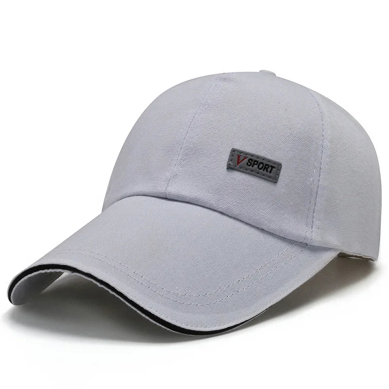 Wholesale 5 Colors Good Price Men's Spring Summer Baseball Cap Canvas Cap Outdoor Hat Sun Hat