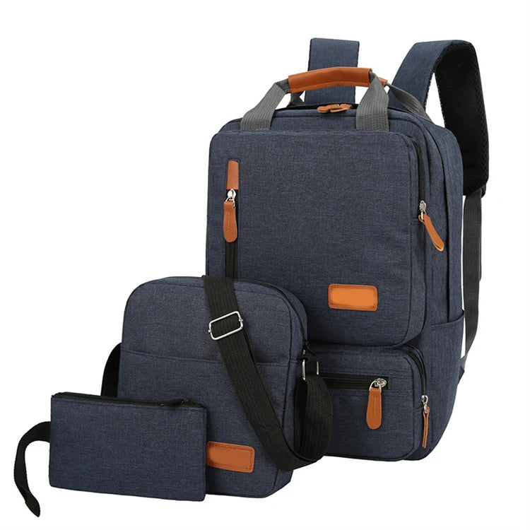 Multi Functional Print logo Anti Theft 2025 School Usb Computer Conference Latest Back Pack with Anti-theft Security