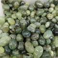 Factory Price Prehnite Tumbled Stones Wholesale Natural Crystal Gravel Prehnite Polished for Fengshui