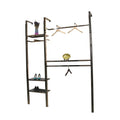 Premium Quality Decor Stainless Steel Bright Rose Display Stand Clothing Store Men's Clothes Display Shelf Advertising Display