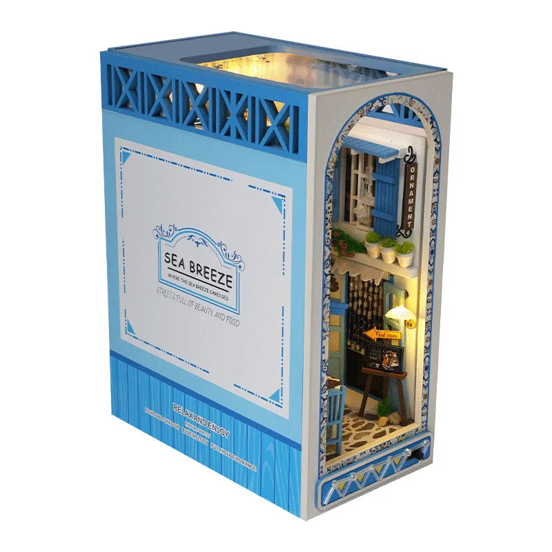 New DIY Mini Wooden for Dollhouse Easy-to-Assemble Toy House Accessory Educational Toy for Kids