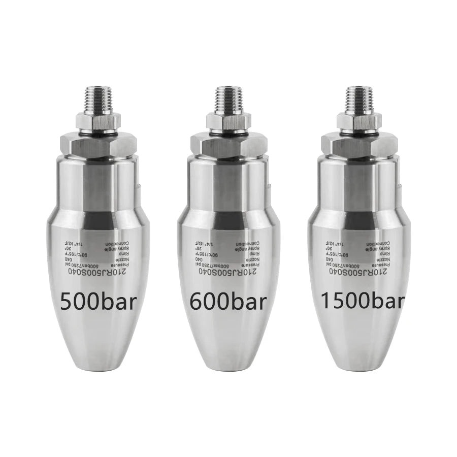 Ceramic Core High Pressure Mud Filling Truck Washing Nozzlestainless Steel Rotating Turbo Nozzle