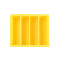 4 Cavity Silicone Ice Cube Tray Mold Square Shape Silicone Ice Cube Tray Ice Cream Maker