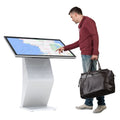 HUSHIDA 43 Inch Horizontal Full hd Digital Advertising Display Monitor Shopping Mall Touch Screen Kiosk