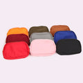 BEARKY Fuzzy Waterproof 2L Belt Bag Nylon Zipper Waist Bags Mens Large Fanny Pack Buckle Gold Mini Shoulder Sports Crossbody Bag