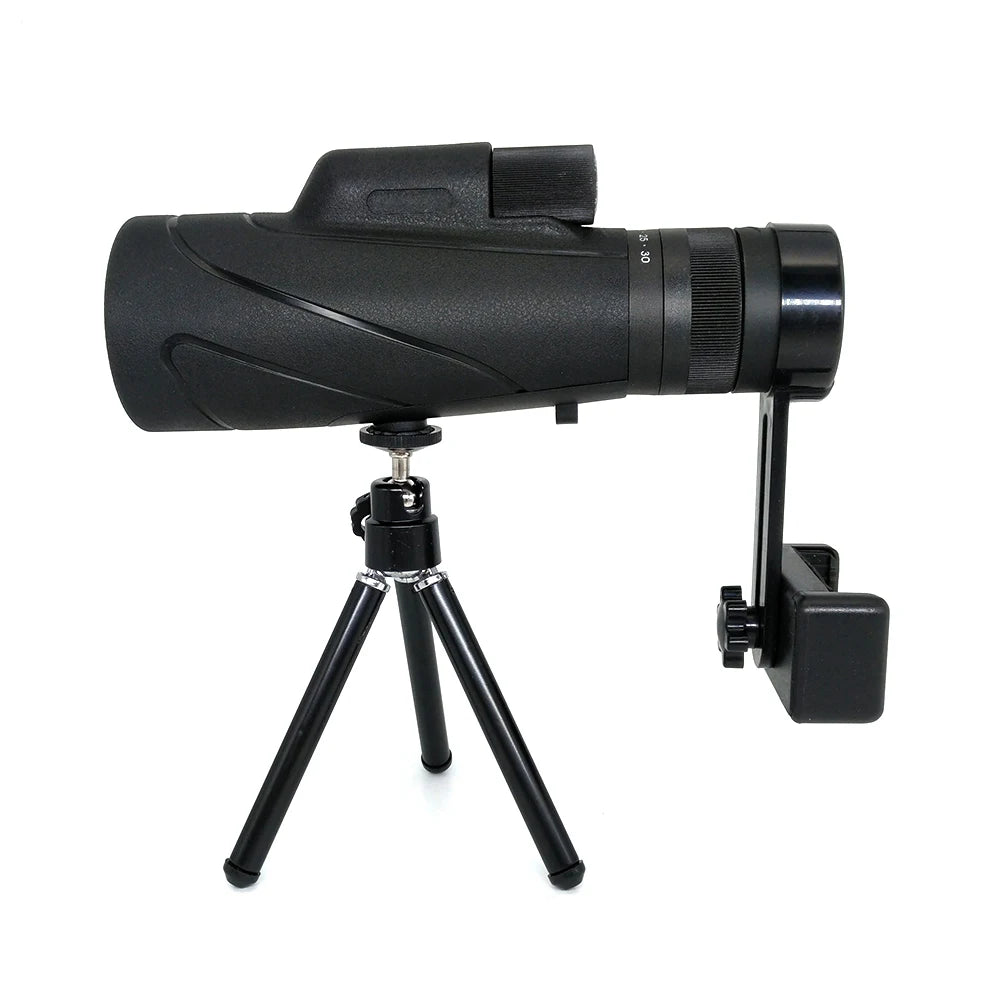 SECOZOOM RZMT15 10-30x50 Zoom Monocular Telescope Birdwatching Waterproof BAK4 Prism FMC Coated Smartphone Hold Tripod Adaptable