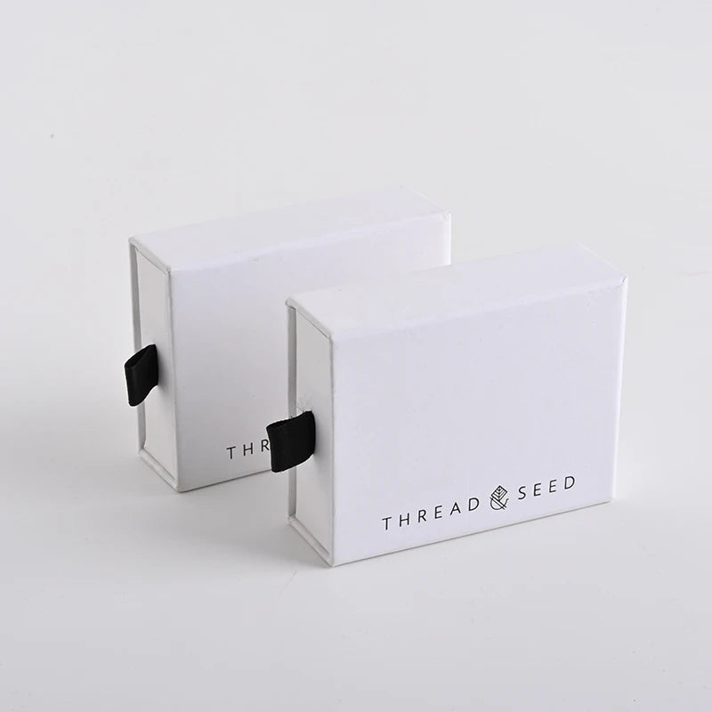 Custom Printed Luxury Paper Drawer Packaging Jewelry Box