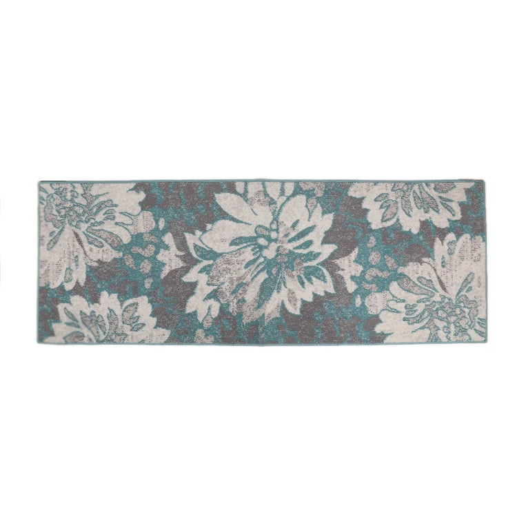 Customized Home Usewashable Lengthen Printed Antislip Green Bedroom Rugs Carpet Roll