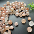 High Quality Crystals Healing Tumbled Stone  Natural Red Fire Quartz Hematoid Gravel Stone