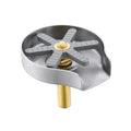 Metal Faucet Glass Rinser Suitable for Kitchen Sinks Bottle Washer Kitchen Sink Accessory Made of Stainless Steel