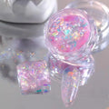 Aurora Mermaid Opal Nail Art Glitter Powder Sequins Iridescent Chameleon Flakes Holographic Irregular Flakes Manicure Powder