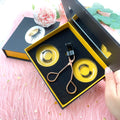 Private Label 2 Magnetic Eyelash Set No Glue No Eyeliner  8d Magnetic Eyelash With Magnetic Lash Curler