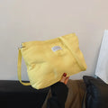 New Cloud Space Cotton Lazy Pillow Bag Large Capacity Winter Ladies Hand Bags Luxury